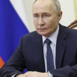 Putin apologises to Azerbaijani president for ‘tragic’ plane crash