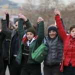 Thousands in Georgia join human chains in anti-government protests