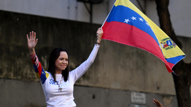 Venezuelan opposition leader Machado arrested after anti-govt protests in Caracas